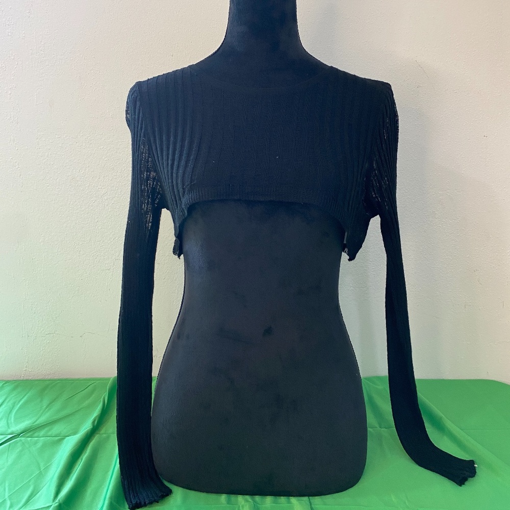 Black Crop Top